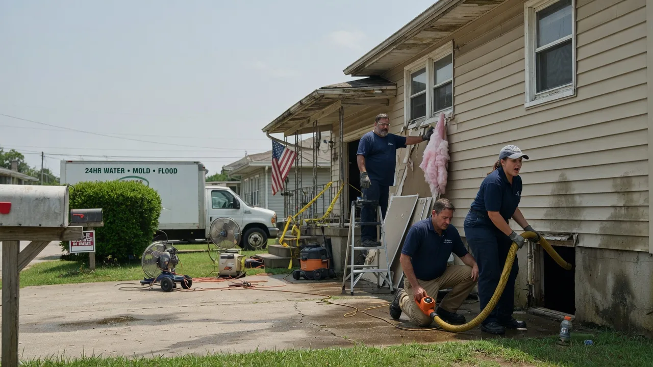 Water Damage Repair in Wanette, OK near me